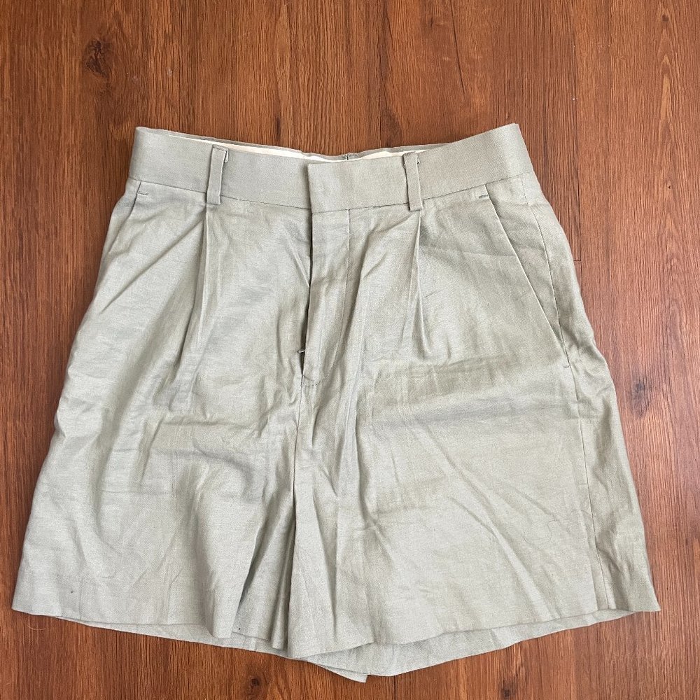 Asos Design Light Blue Wide Leg Smart Shorts